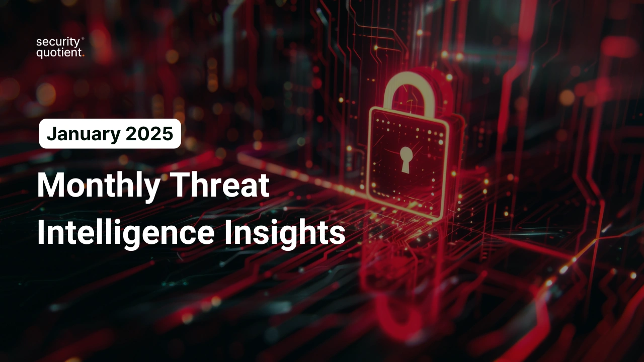 Monthly Threat Intelligence Insights-January